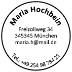 Musterabdruck