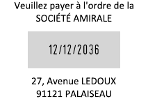 Échantillon d'empreinte