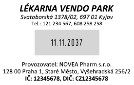 Vzorový otisk