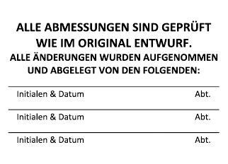 Musterabdruck