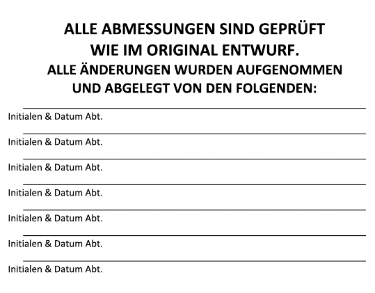 Musterabdruck