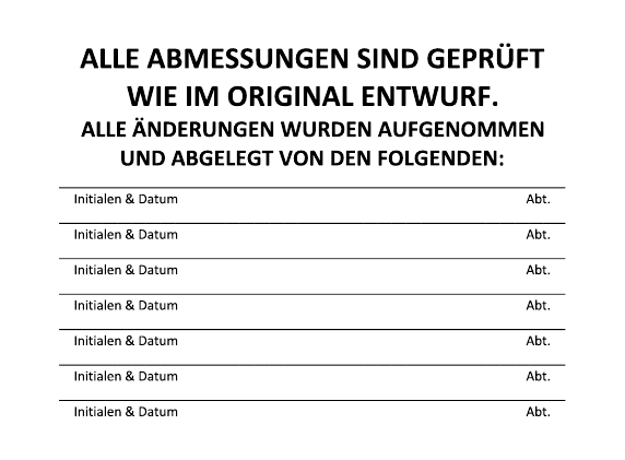 Musterabdruck
