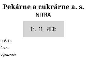 Vzorový odtlačok