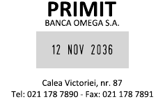 Model de amprentă