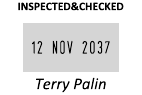 Sample imprint