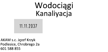 Przykładowy nadruk