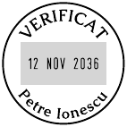 Model de amprentă