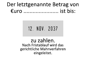 Musterabdruck
