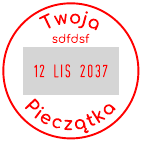 Przykładowy nadruk