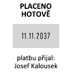 Vzorový otisk