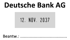 Musterabdruck