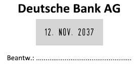 Musterabdruck