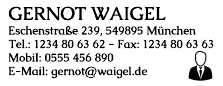 Vorlage