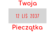 Przykładowy nadruk