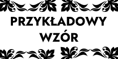 Przykładowy nadruk