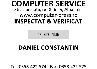 Model de amprentă