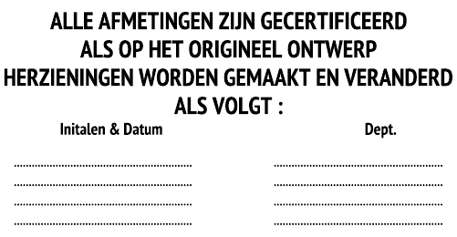 Voorbeeld afdruk