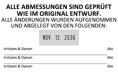 Musterabdruck