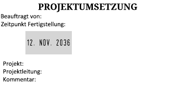 Musterabdruck