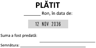 Model de amprentă