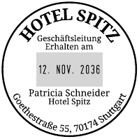 Musterabdruck