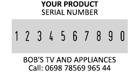 Sample imprint