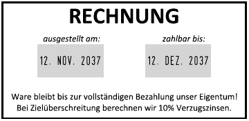 Musterabdruck