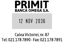 Model de amprentă
