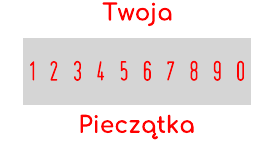 Przykładowy nadruk
