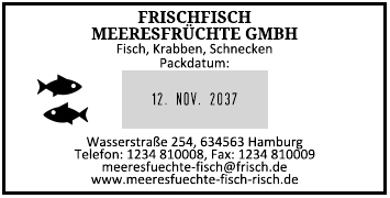 Musterabdruck