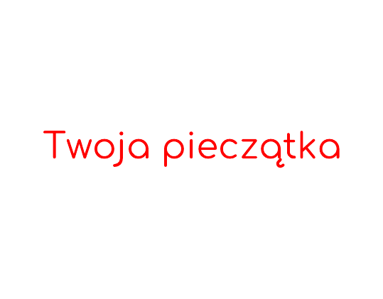 Przykładowy nadruk