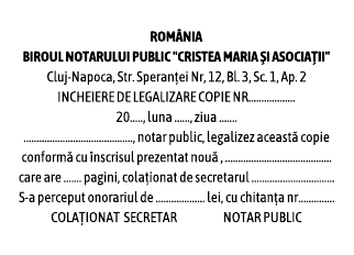 Model de amprentă