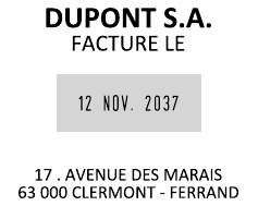 Échantillon d'empreinte