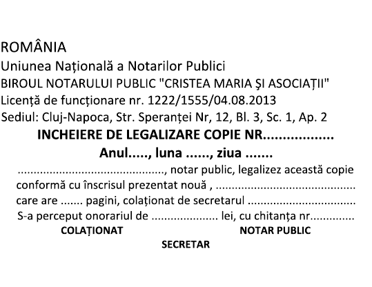 Model de amprentă