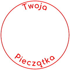 Przykładowy nadruk