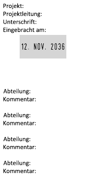 Musterabdruck