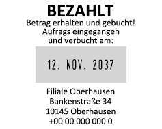 Musterabdruck