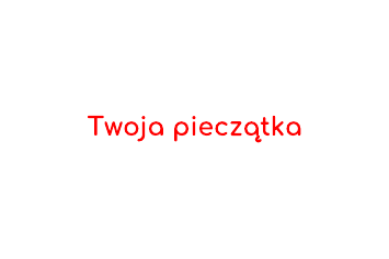 Przykładowy nadruk