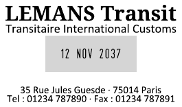 Échantillon d'empreinte