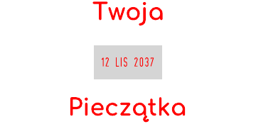 Przykładowy nadruk