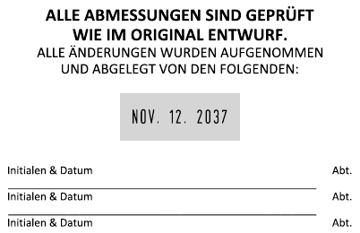 Musterabdruck
