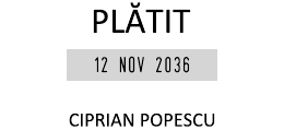 Model de amprentă