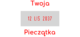 Przykładowy nadruk