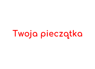 Przykładowy nadruk