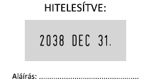 Lenyomatminta