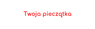 Przykładowy nadruk