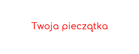 Przykładowy nadruk