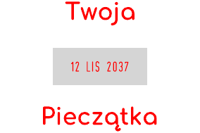 Przykładowy nadruk