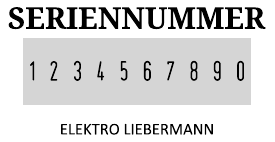 Musterabdruck