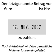 Musterabdruck
